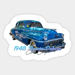 1948 DeSoto Deluxe Club Coupe Sticker